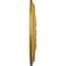 Ekena Millwork Kirke Ceiling Medallion (Fits Canopies up to 3 3/4"), Hnd-Painted Iridescent Gold, 15 3/4"OD x 5/8"P CM16KIIGS - alternate 2